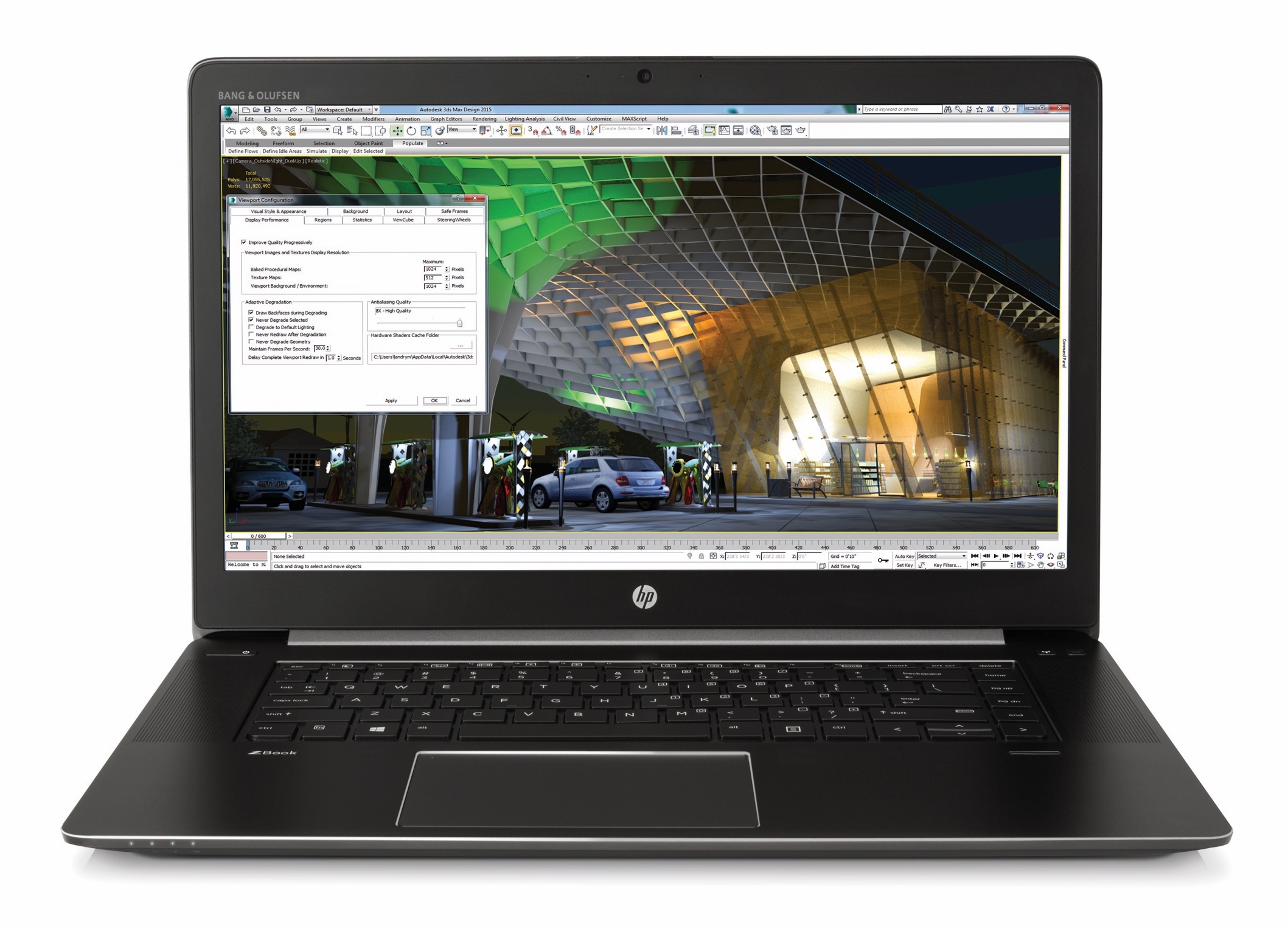 HP Zbook Studio G3 Intel Core i7-6700HQ | 16 GB RAM | 512 GB SSD |NVIDIA Quadro M1000M 4GB| Pantalla 15.6 | 